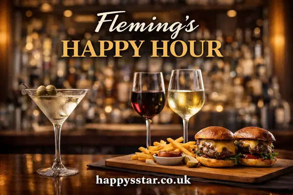 fleming's happy hour