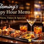 fleming's happy hour menu