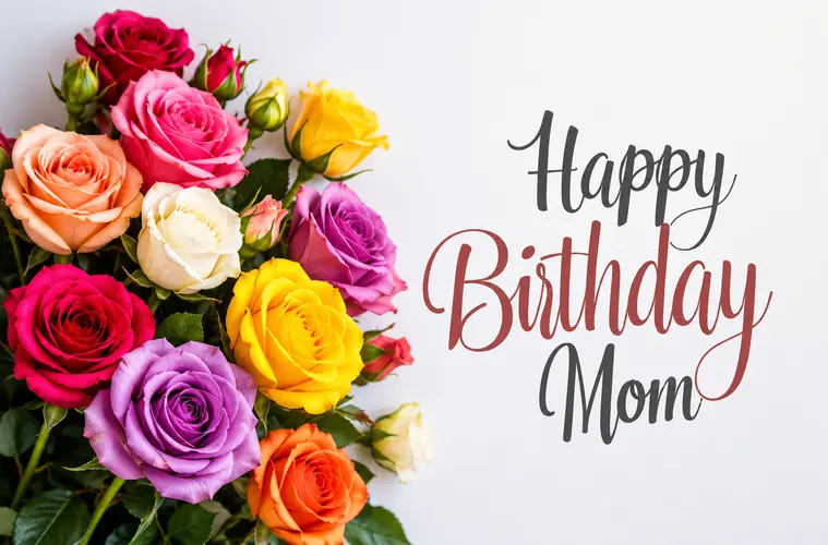 happy birthday mom card